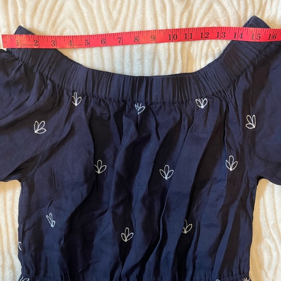 Farm Rio Jackie Embroidered Shorts Romper Size Small - Picture 6 of 14